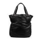 Handbag Cabas Rebelle Black Calfskin Leather