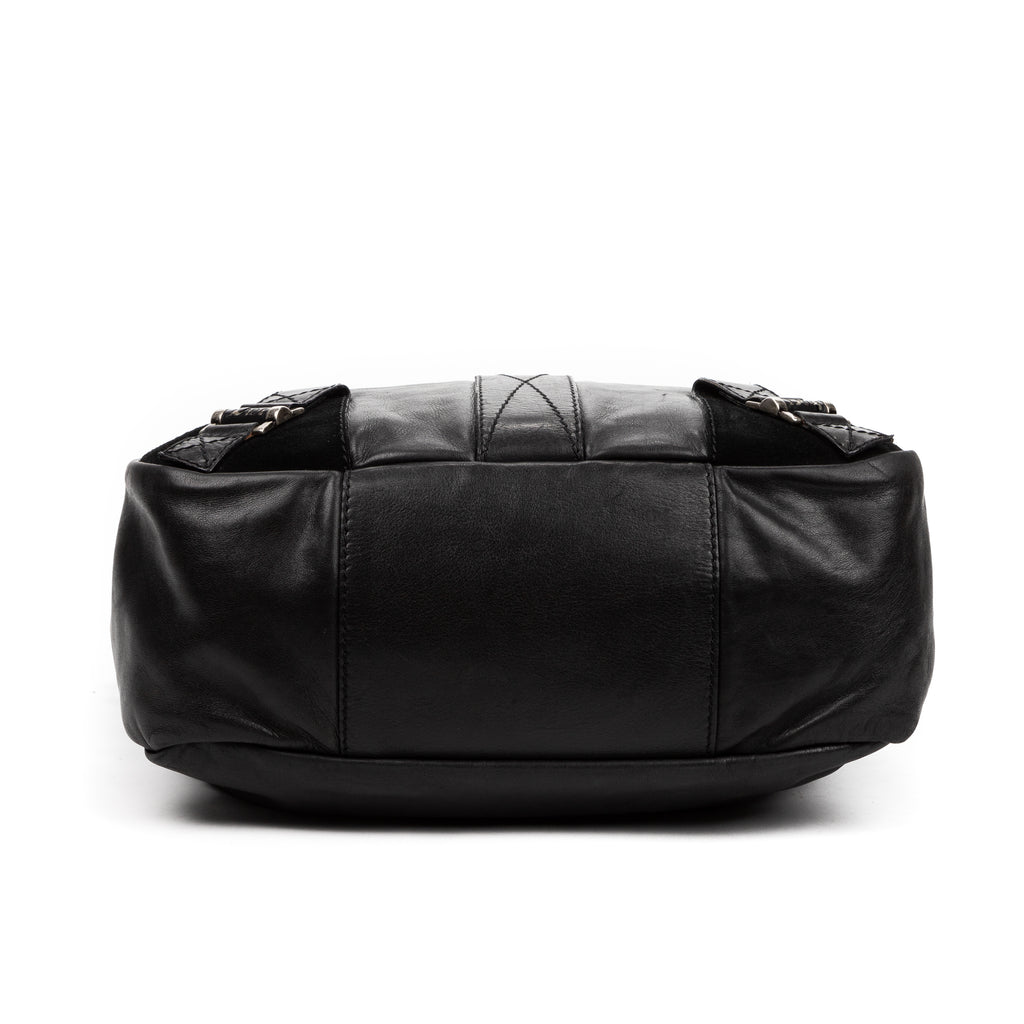 Handbag Cabas Rebelle Black Calfskin Leather