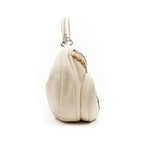 Handbag Hobo White Calfskin Vitello leather