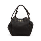 Shoulder Bag Vintage Bucket Selleria Bag Dark Brown Selleria Leather