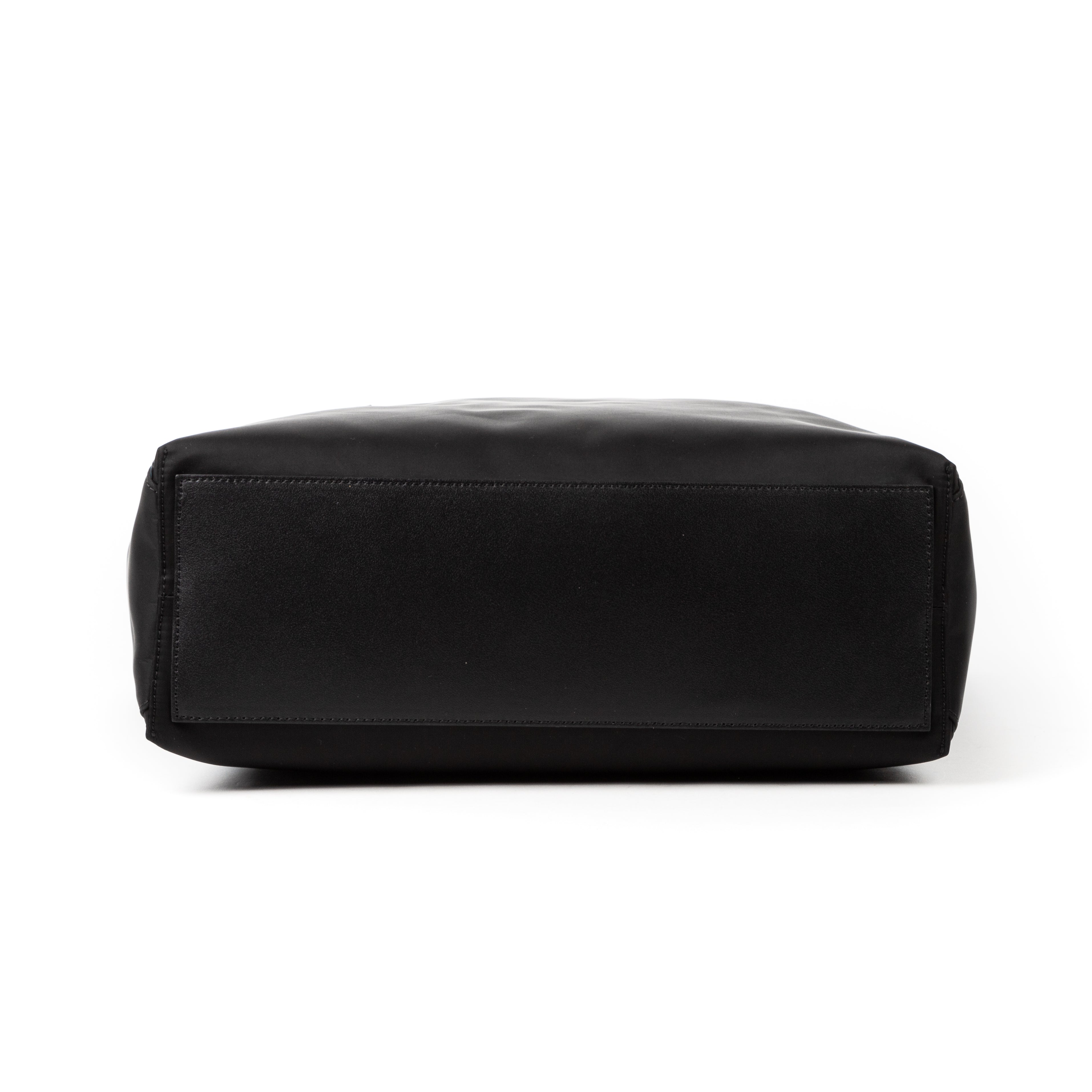 Shoulder Bag Cabas tote Black Nylon Canvas