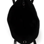 Shoulder Bag Cabas tote Black Nylon Canvas
