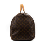 Travel Bag Keepall 60 Brown Monogram canvas