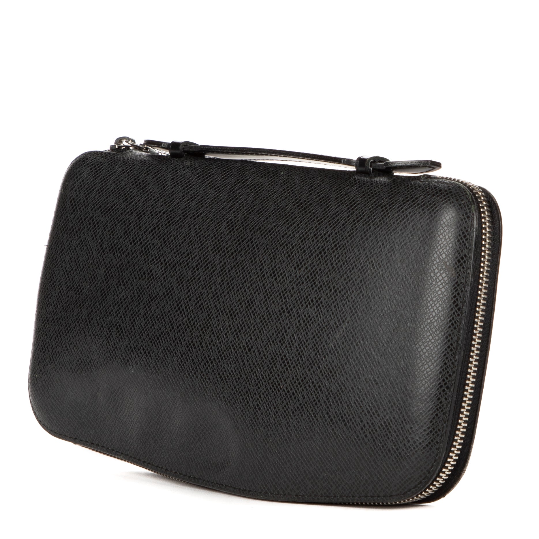 Wallet Atoll Organizer Graphite Taiga Leather