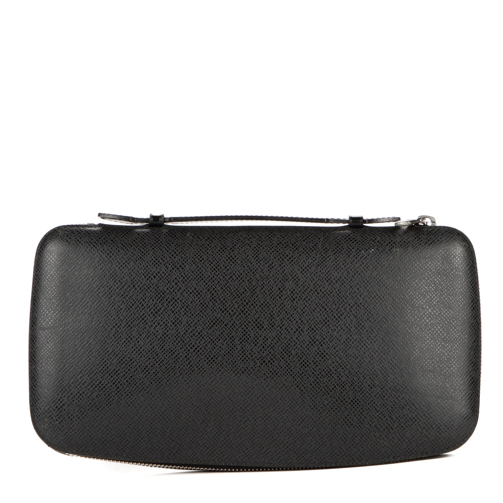 Wallet Atoll Organizer Graphite Taiga Leather