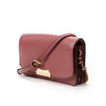 Wallet Wallet On Chain Pink Calfskin Leather