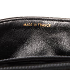 Shoulder bag Square Classic Flap Mini Black Suede Leather