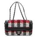 Shoulder Bag Timeless Black Tweed Canvas