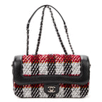 Shoulder Bag Timeless Black Tweed Canvas