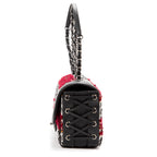 Shoulder Bag Timeless Black Tweed Canvas