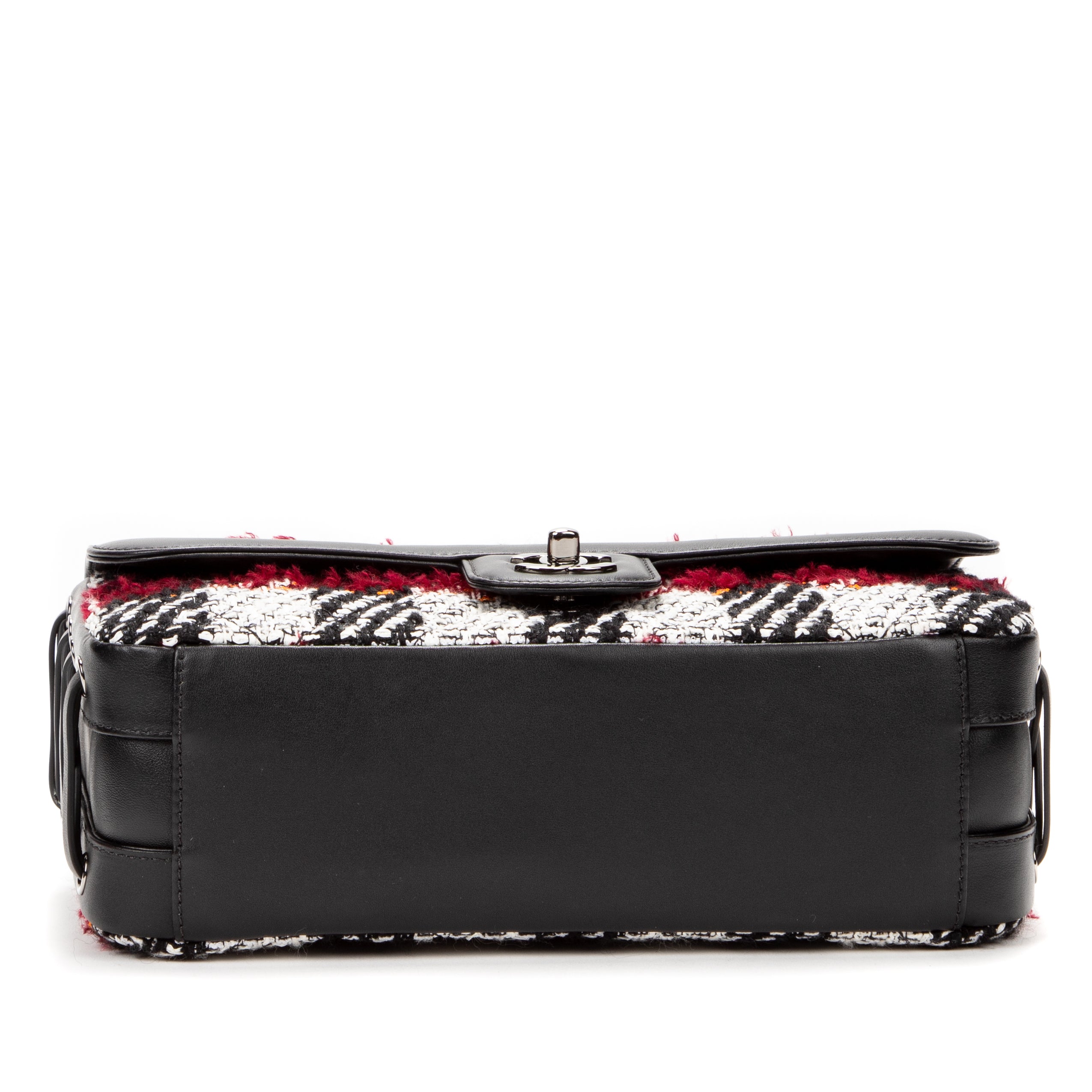Shoulder Bag Timeless Black Tweed Canvas