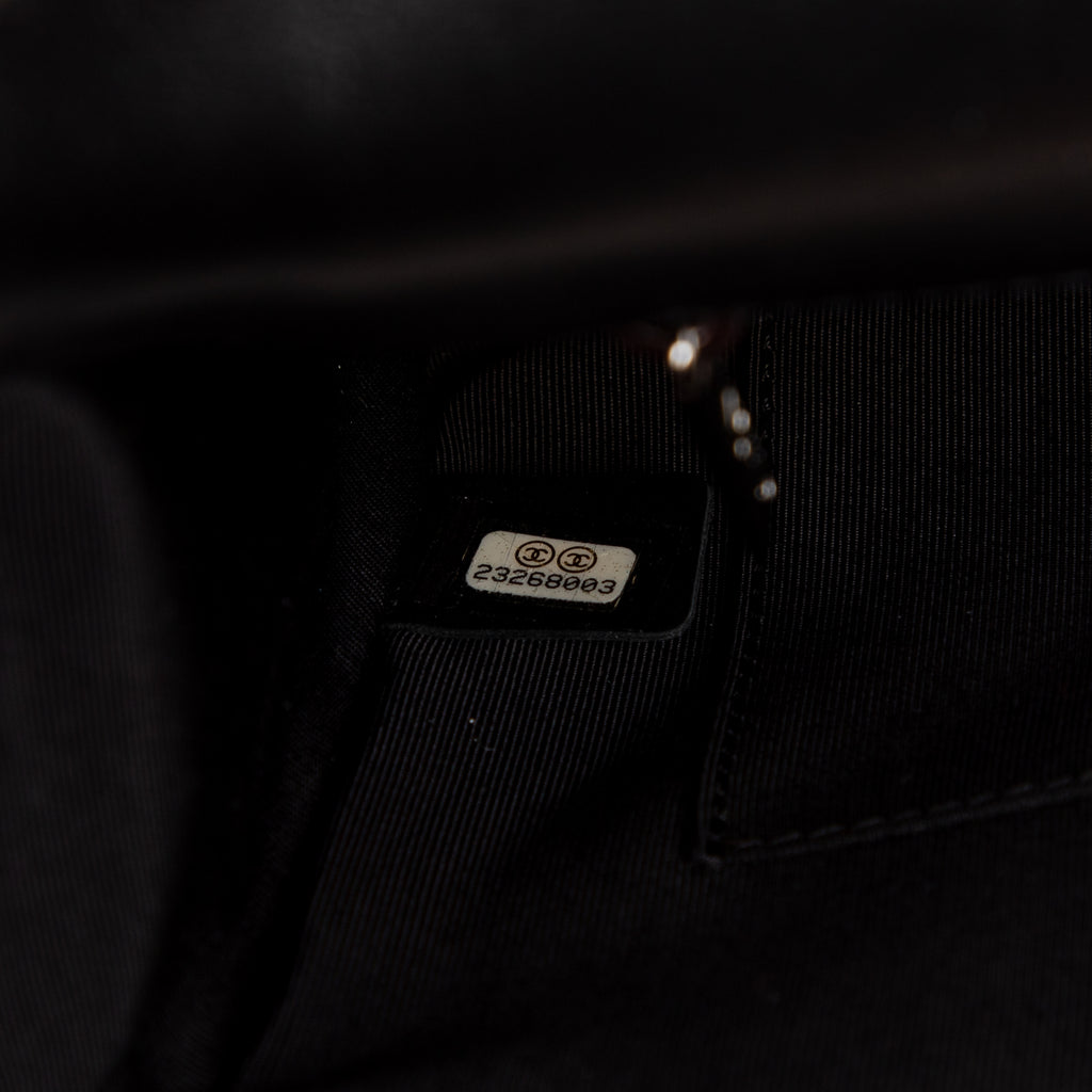 Shoulder Bag Timeless Black Tweed Canvas