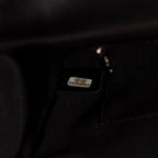 Shoulder Bag Timeless Black Tweed Canvas