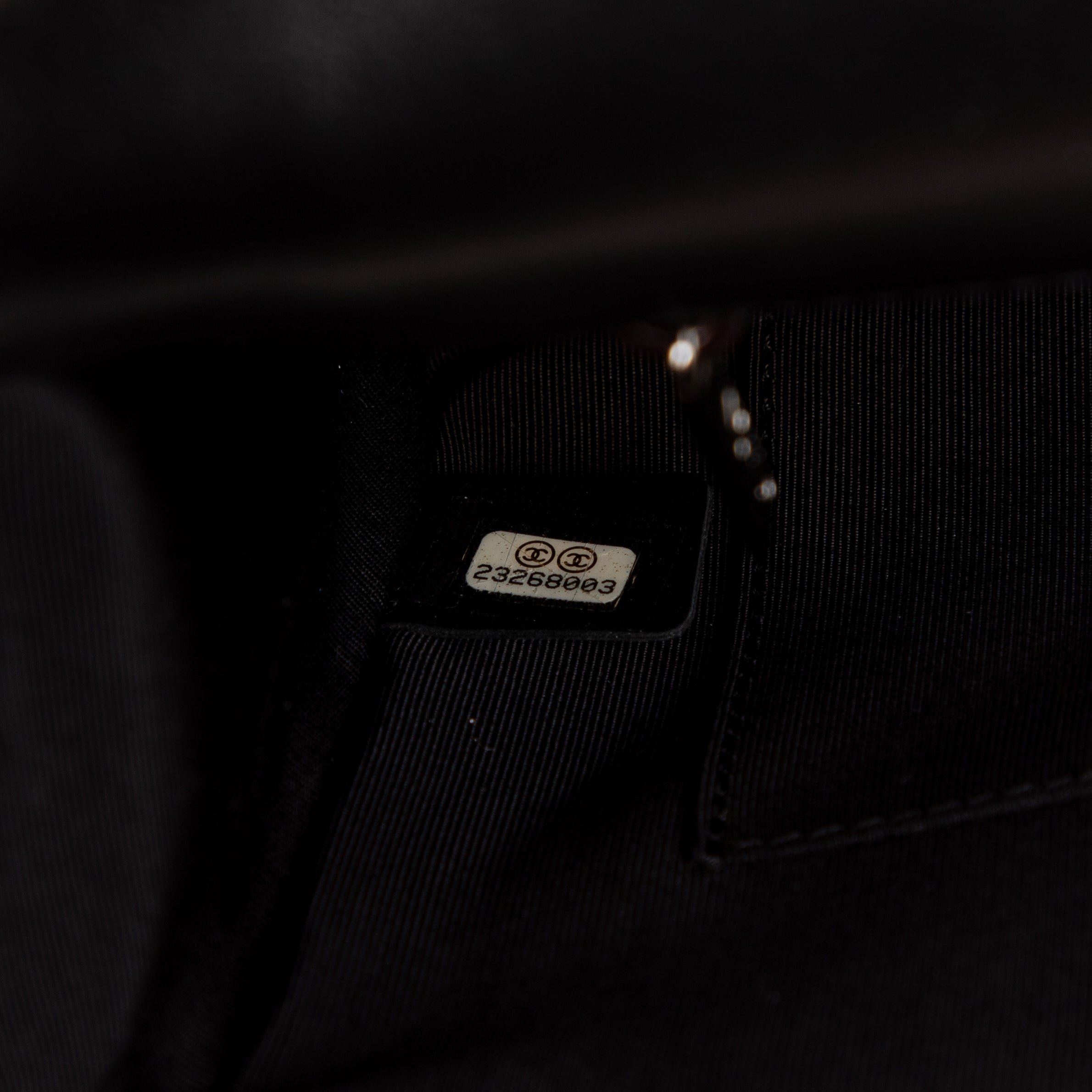 Shoulder Bag Timeless Black Tweed Canvas