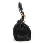 Shoulder Bag Big hobo Black Nylon Canvas