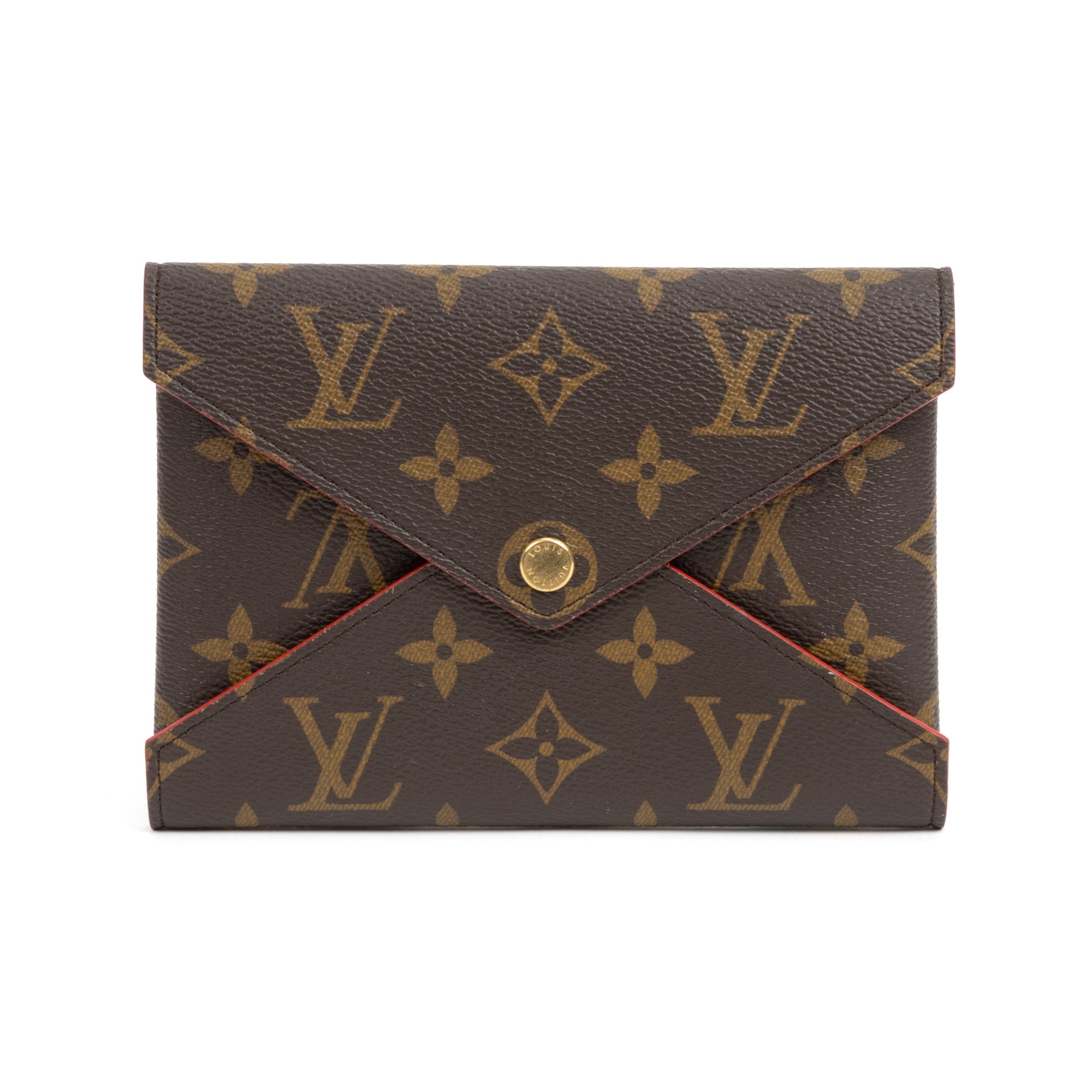 Pouch Kirigami pouch Brown Monogram canvas