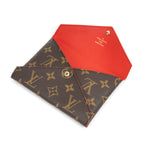 Pouch Kirigami pouch Brown Monogram canvas