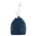 Travel Bag Capsule Collection Everyday Keepall Bandouliere 50 Blue Louis Vuitton! Monogram Canvas