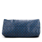 Travel Bag Capsule Collection Everyday Keepall Bandouliere 50 Blue Louis Vuitton! Monogram Canvas