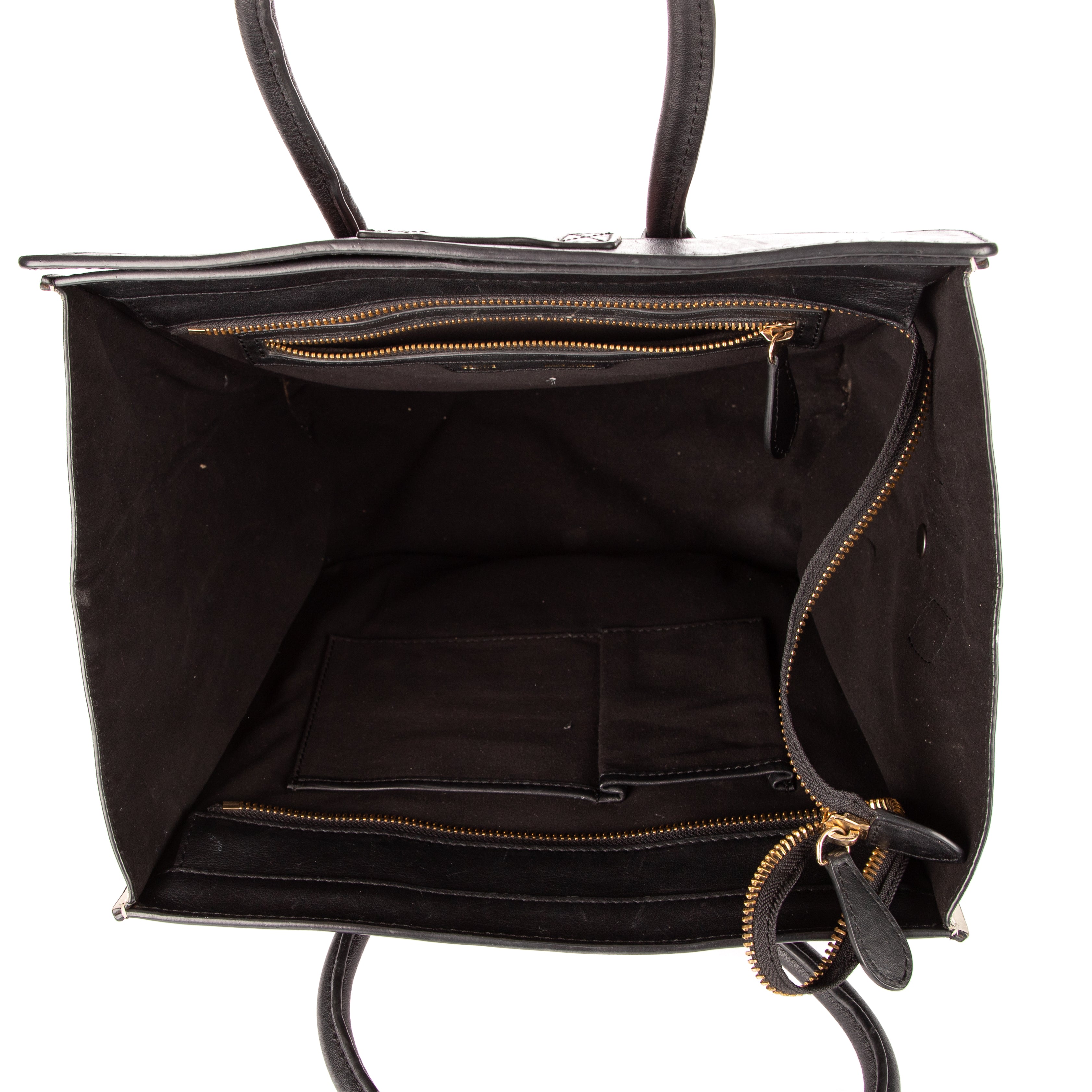 Handbag Mini Lugagge Red Calfskin Leather