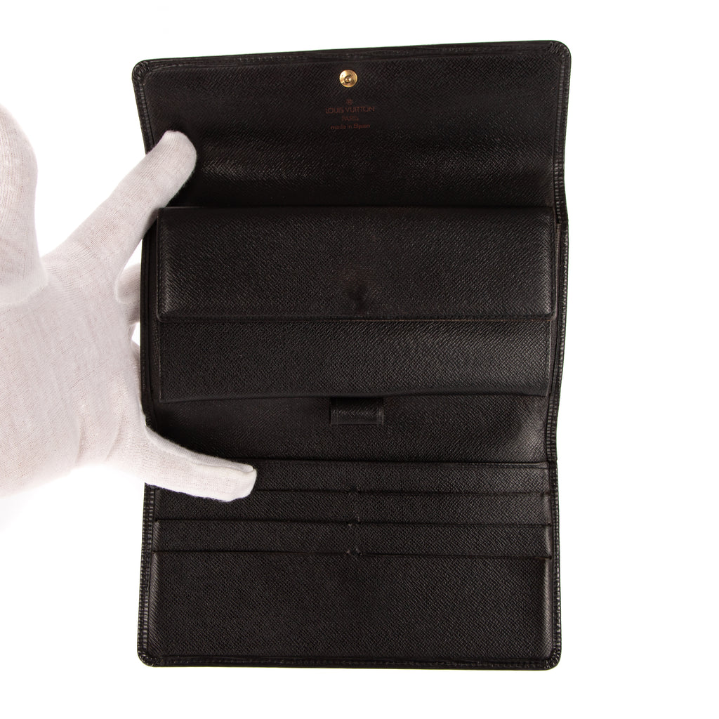 Wallet Sarah Black Epi