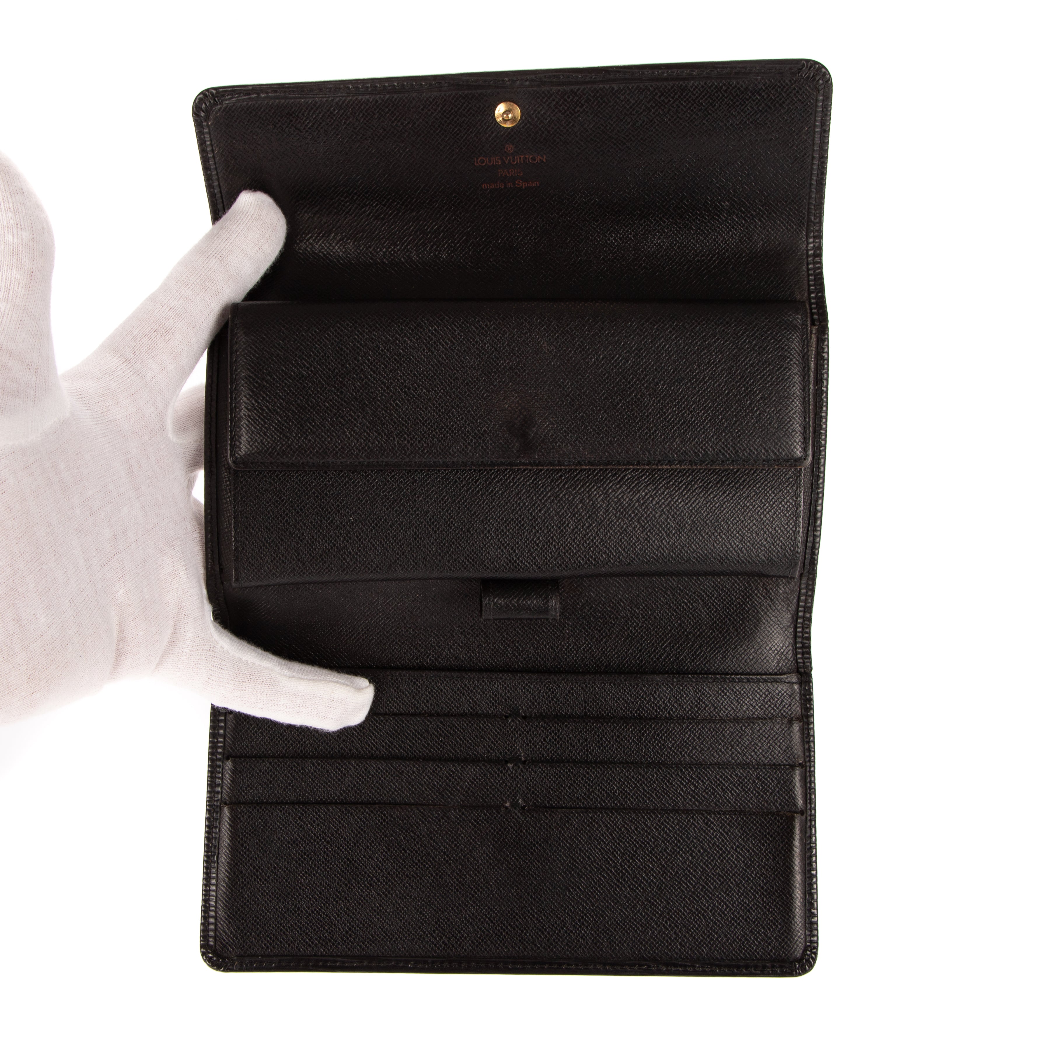 Wallet Sarah Black Epi