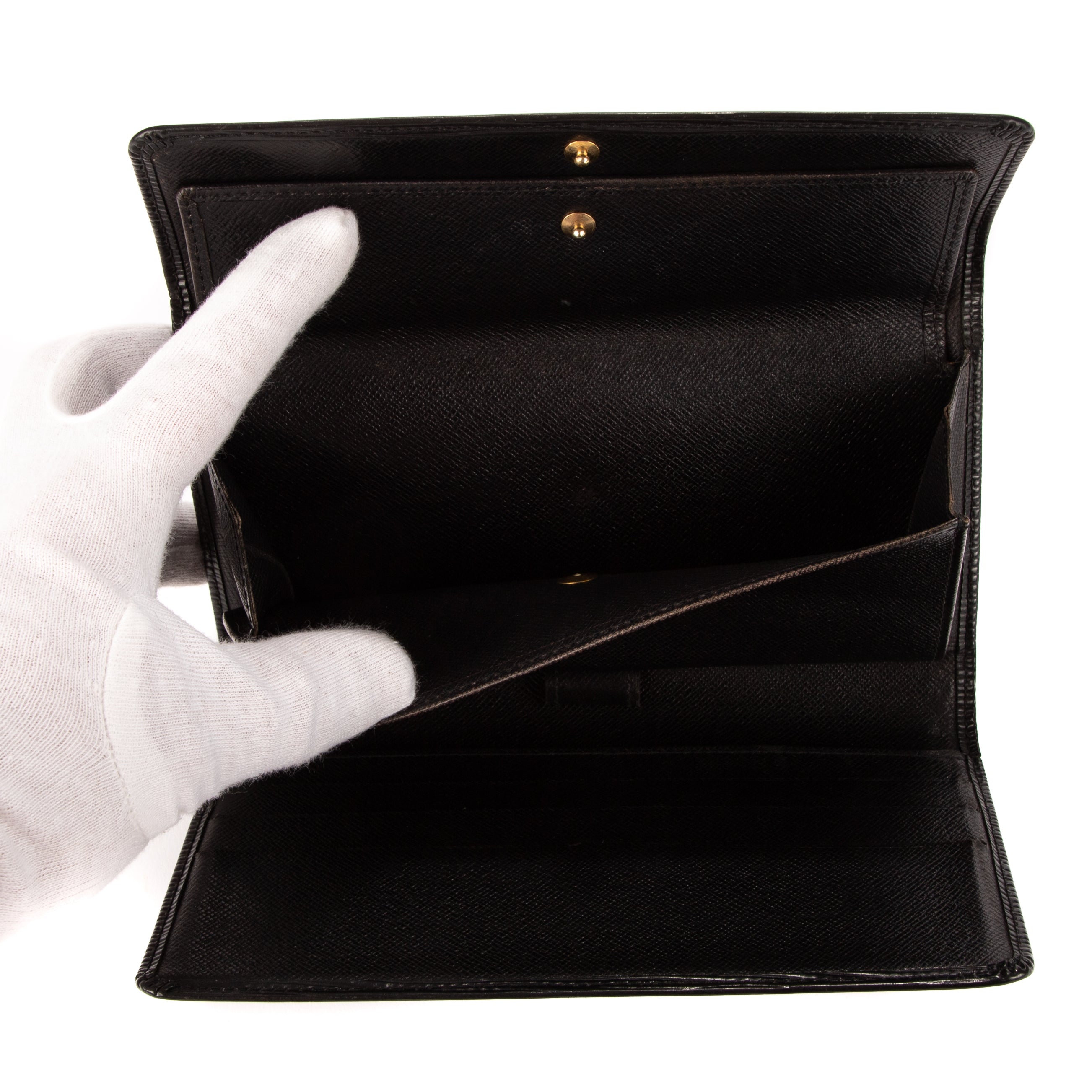 Wallet Sarah Black Epi
