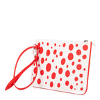 Pouch Ltd. Ed. Yayoi Kusama Infinity Dots Neverfull Pouch White Monogram Empreinte Infinity Dots
