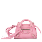 Shoulder Bag Super Nano Neo Classic City Pink Soft Leather