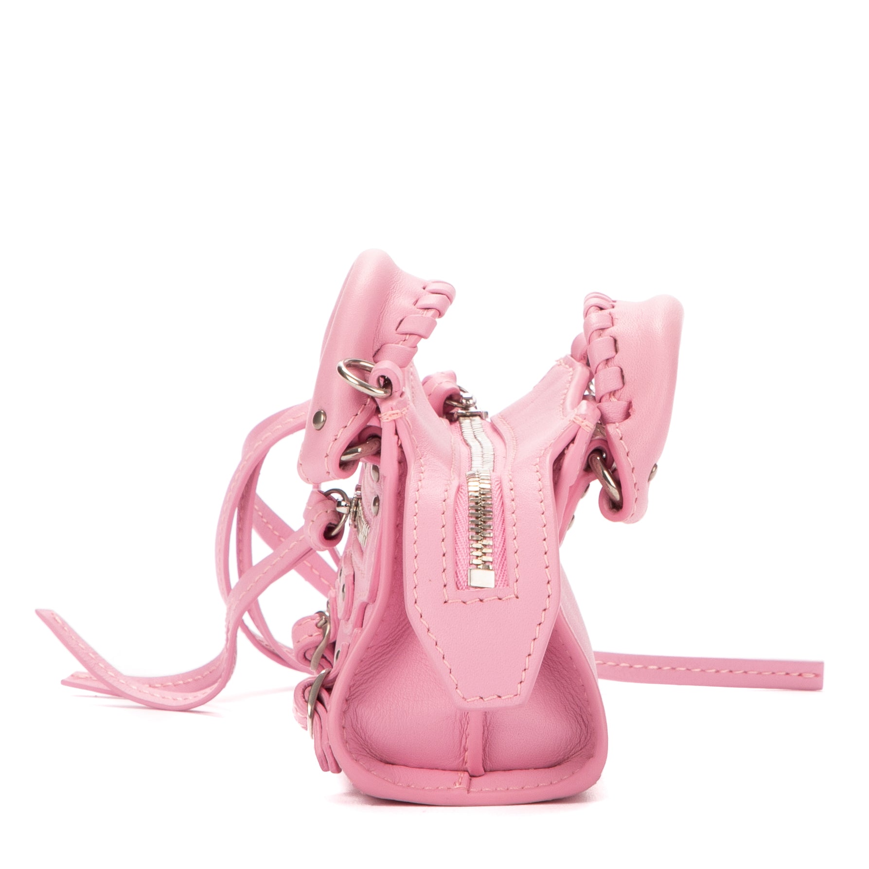 Shoulder Bag Super Nano Neo Classic City Pink Soft Leather