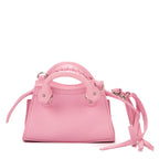 Shoulder Bag Super Nano Neo Classic City Pink Soft Leather