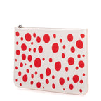 Pouch Ltd. Ed. Yayoi Kusama Infinity Dots Neverfull Pouch White Monogram Empreinte Infinity Dots