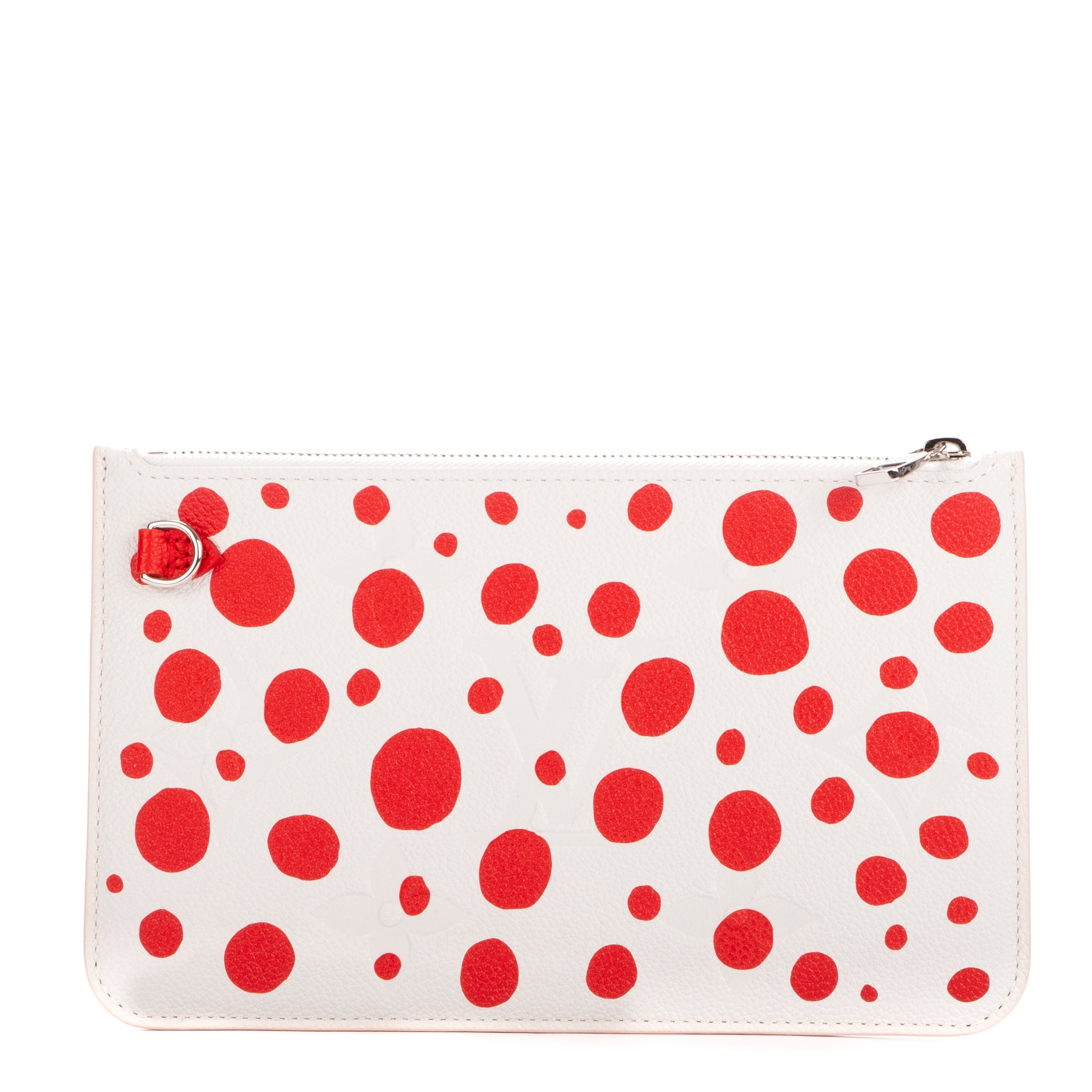 Pouch Ltd. Ed. Yayoi Kusama Infinity Dots Neverfull Pouch White Monogram Empreinte Infinity Dots