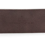 Belt Losang GG 100 100 Brown Guccissima calfskin leather