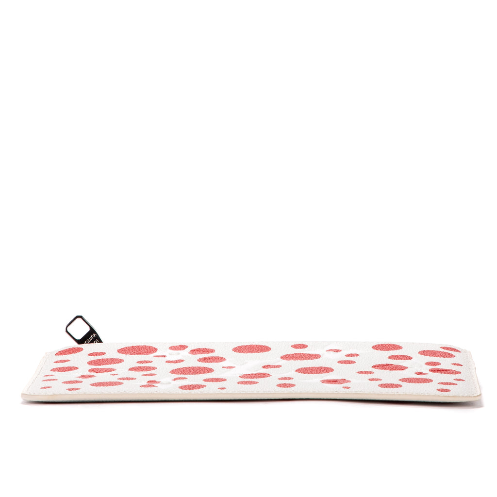 Pouch Ltd. Ed. Yayoi Kusama Infinity Dots Neverfull Pouch White Monogram Empreinte Infinity Dots