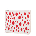 Pouch Ltd. Ed. Yayoi Kusama Infinity Dots Neverfull Pouch White Monogram Empreinte Infinity Dots