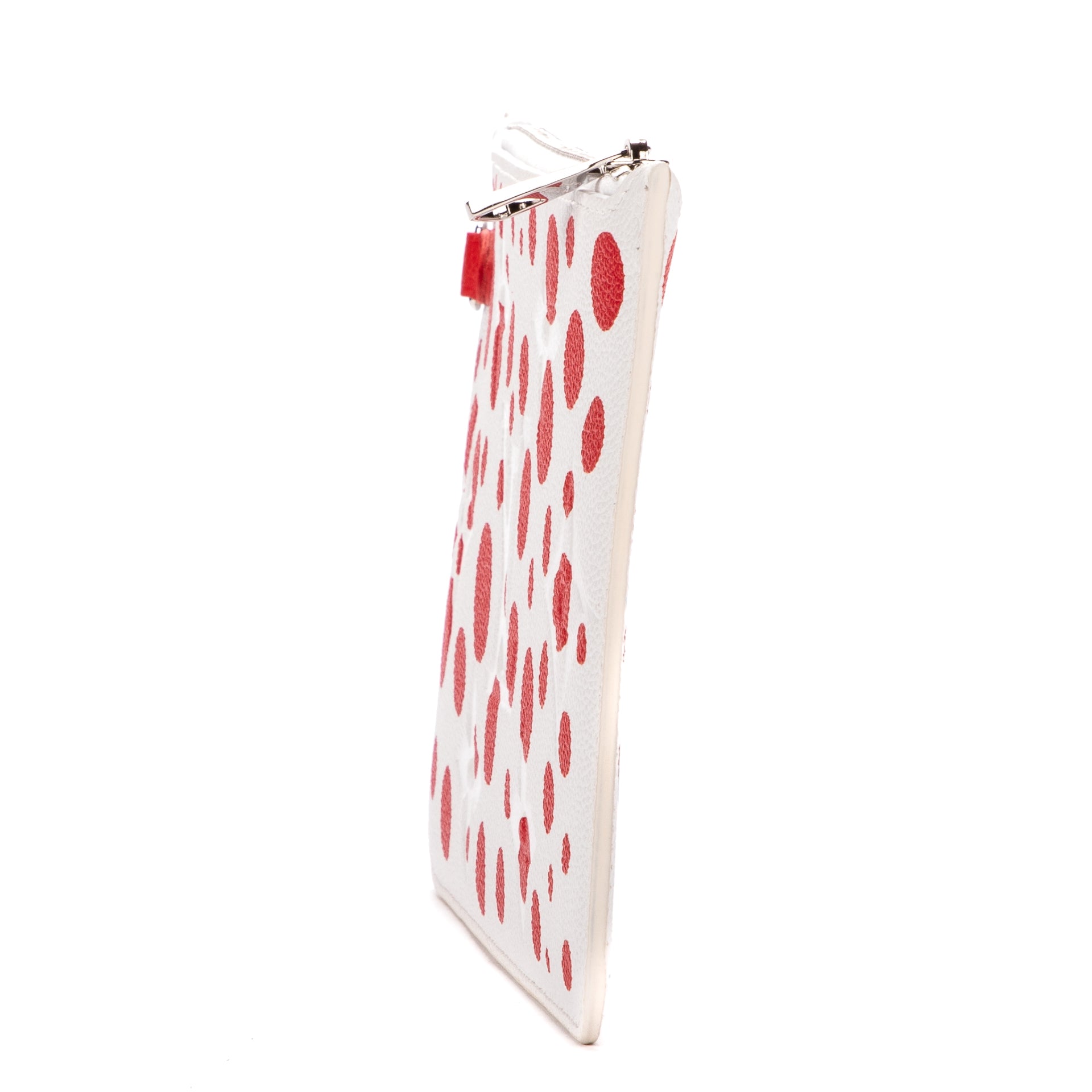 Pouch Ltd. Ed. Yayoi Kusama Infinity Dots Neverfull Pouch White Monogram Empreinte Infinity Dots