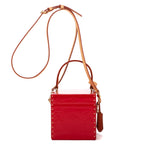 Sac Bandoulière Spring Street Rouge Monogram Vernis