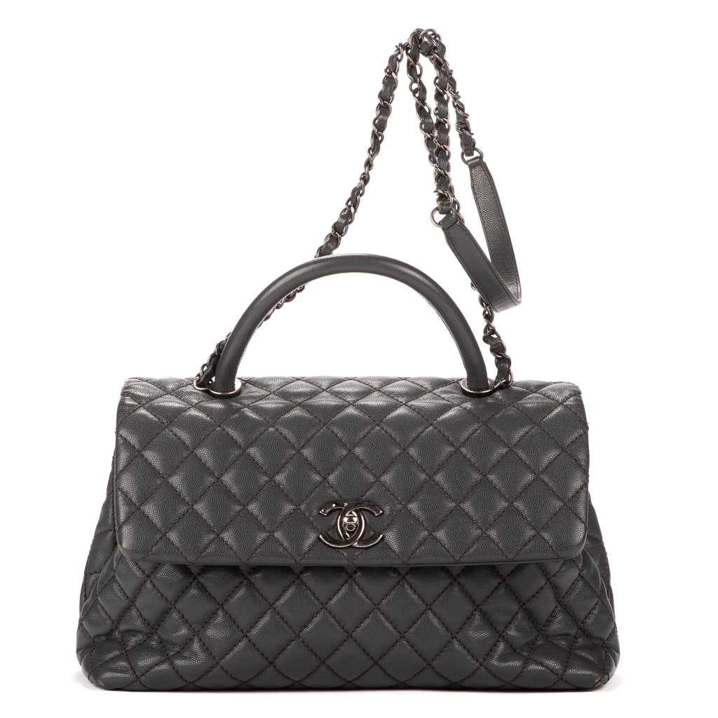 Chanel - Timeless poignée supérieure - Gris