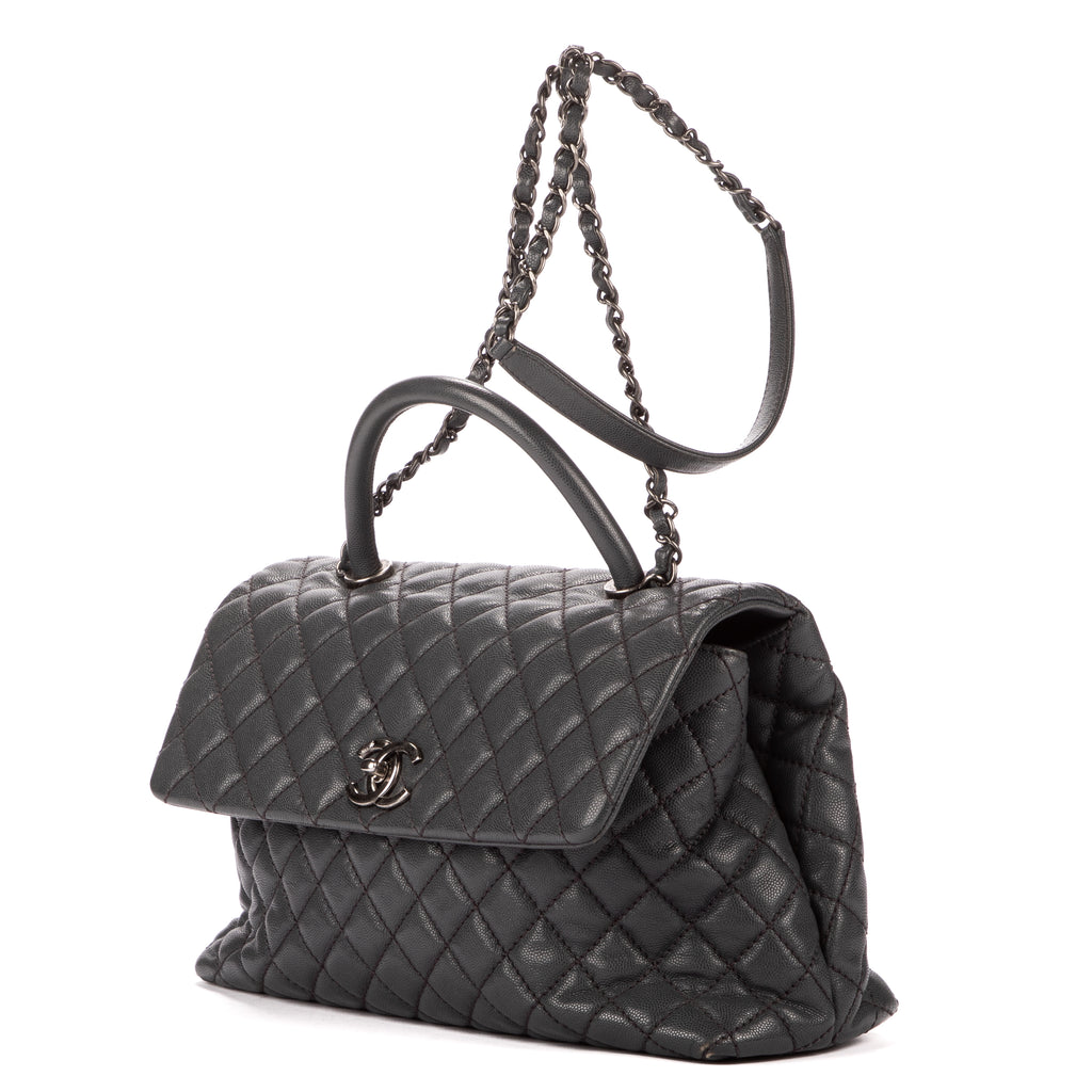 Chanel - Timeless poignée supérieure - Gris