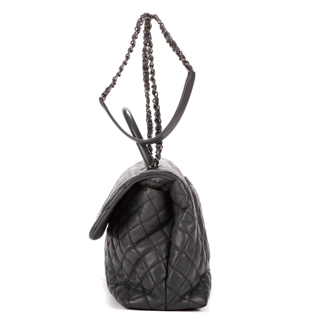 Chanel - Timeless poignée supérieure - Gris