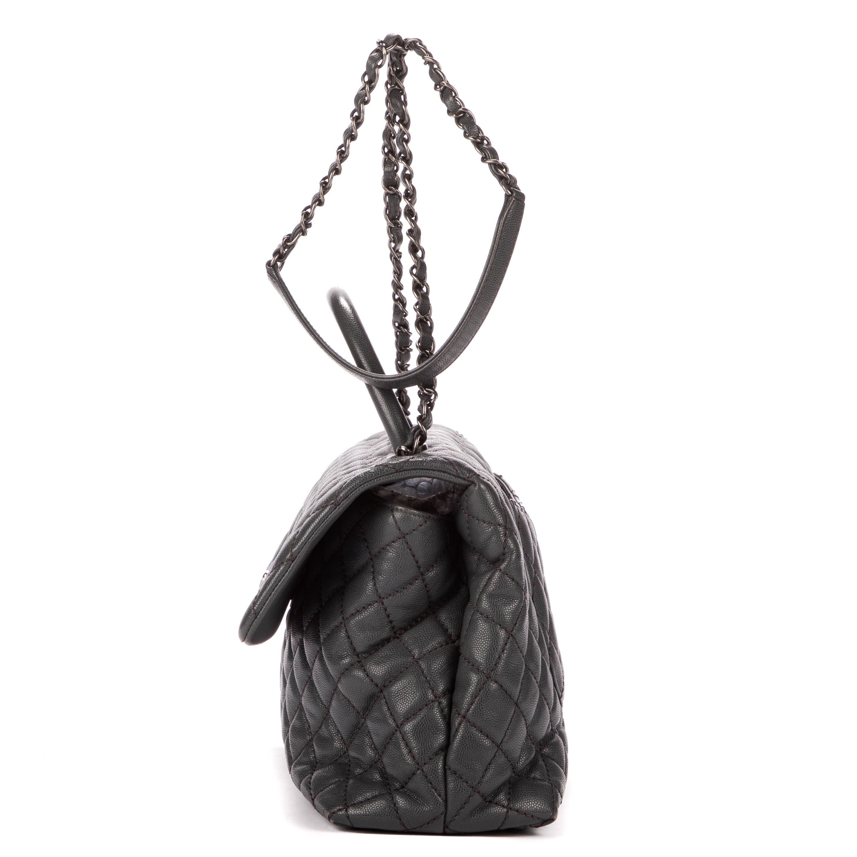 Chanel - Timeless poignée supérieure - Gris