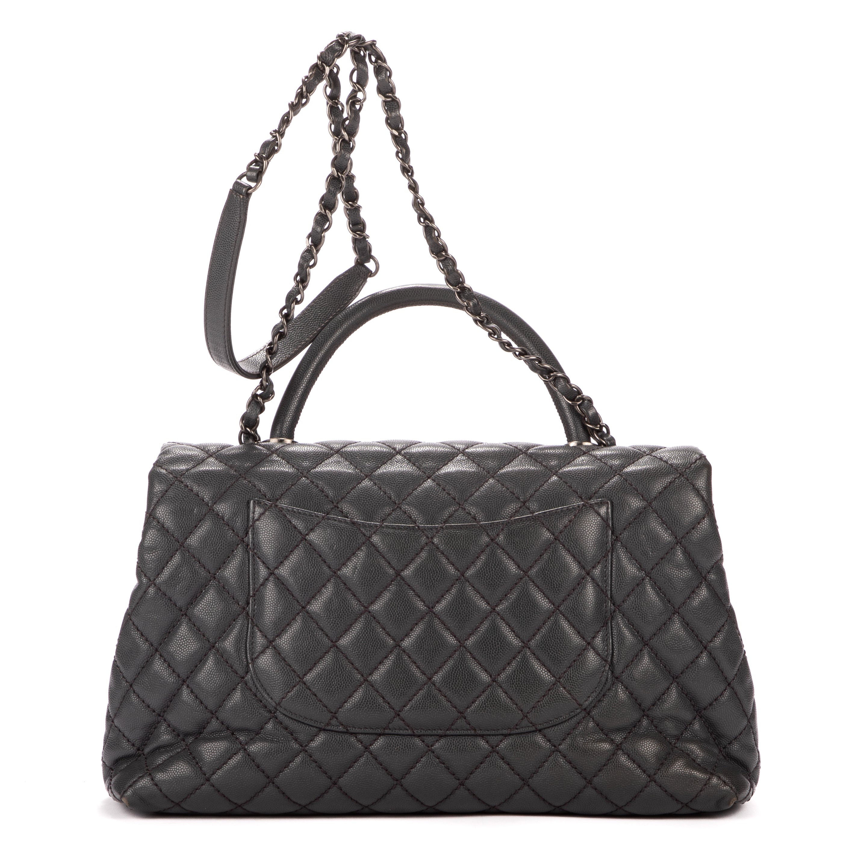 Chanel - Timeless poignée supérieure - Gris