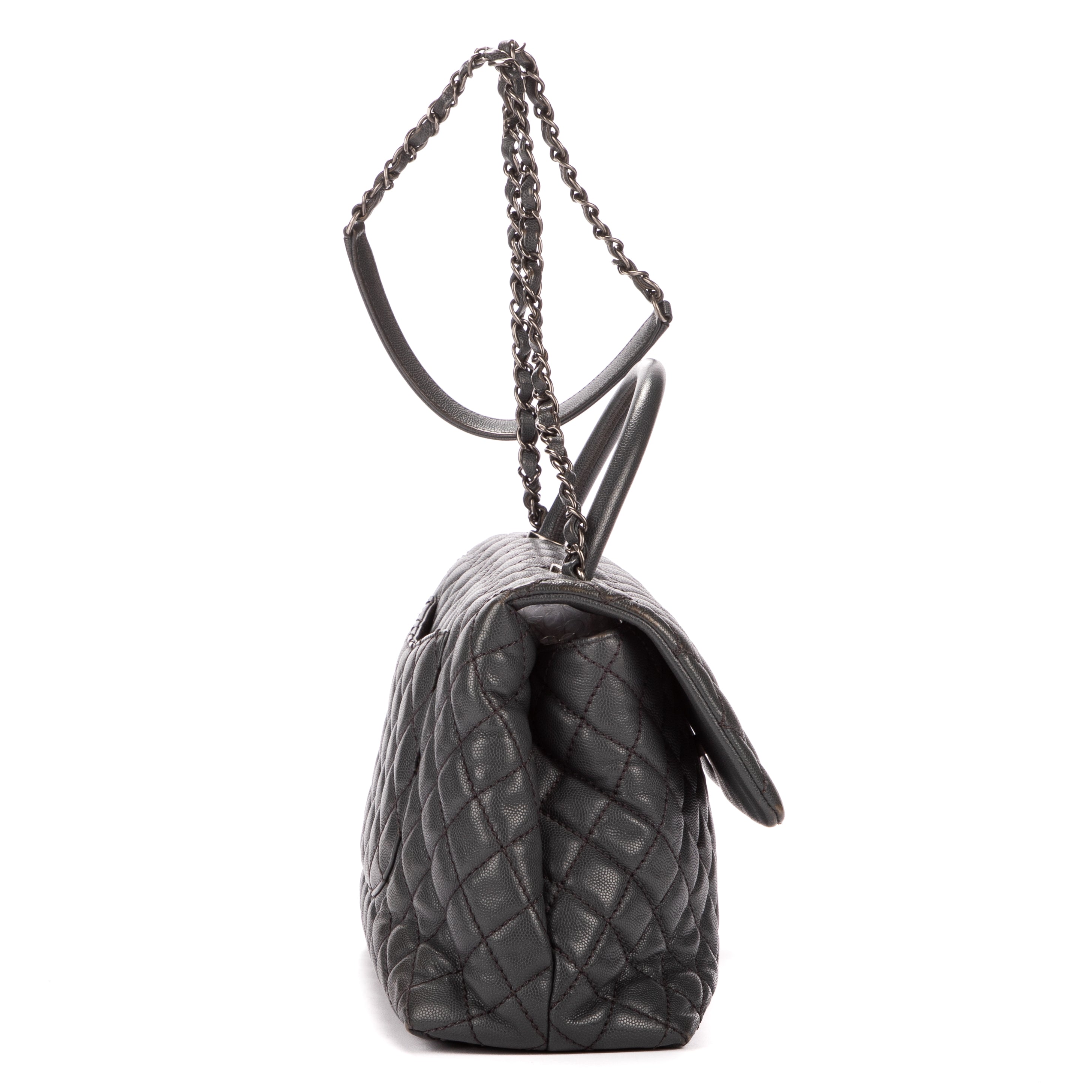 Chanel - Timeless poignée supérieure - Gris