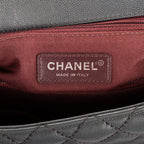Shoulder Bag Timeless Top handle Large Grey Caviar Leather