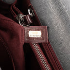 Shoulder Bag Timeless Top handle Large Grey Caviar Leather