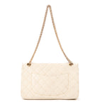 Shoulder Bag Medium Reissue 2.55 double flap 266 Medium Beige Aged Calfskin Leather
