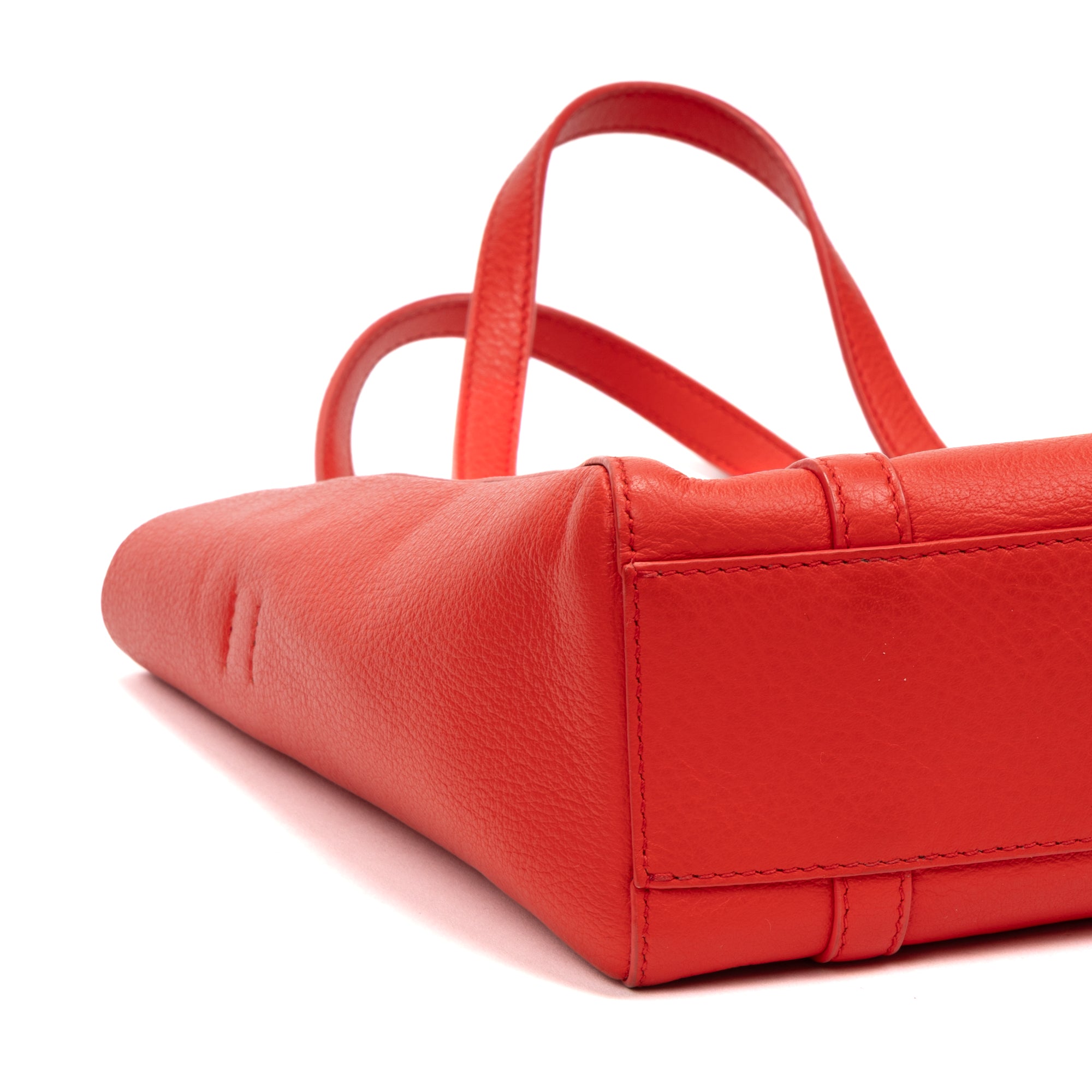 Handbag Everyday Tote XXS Red Calfskin Leather