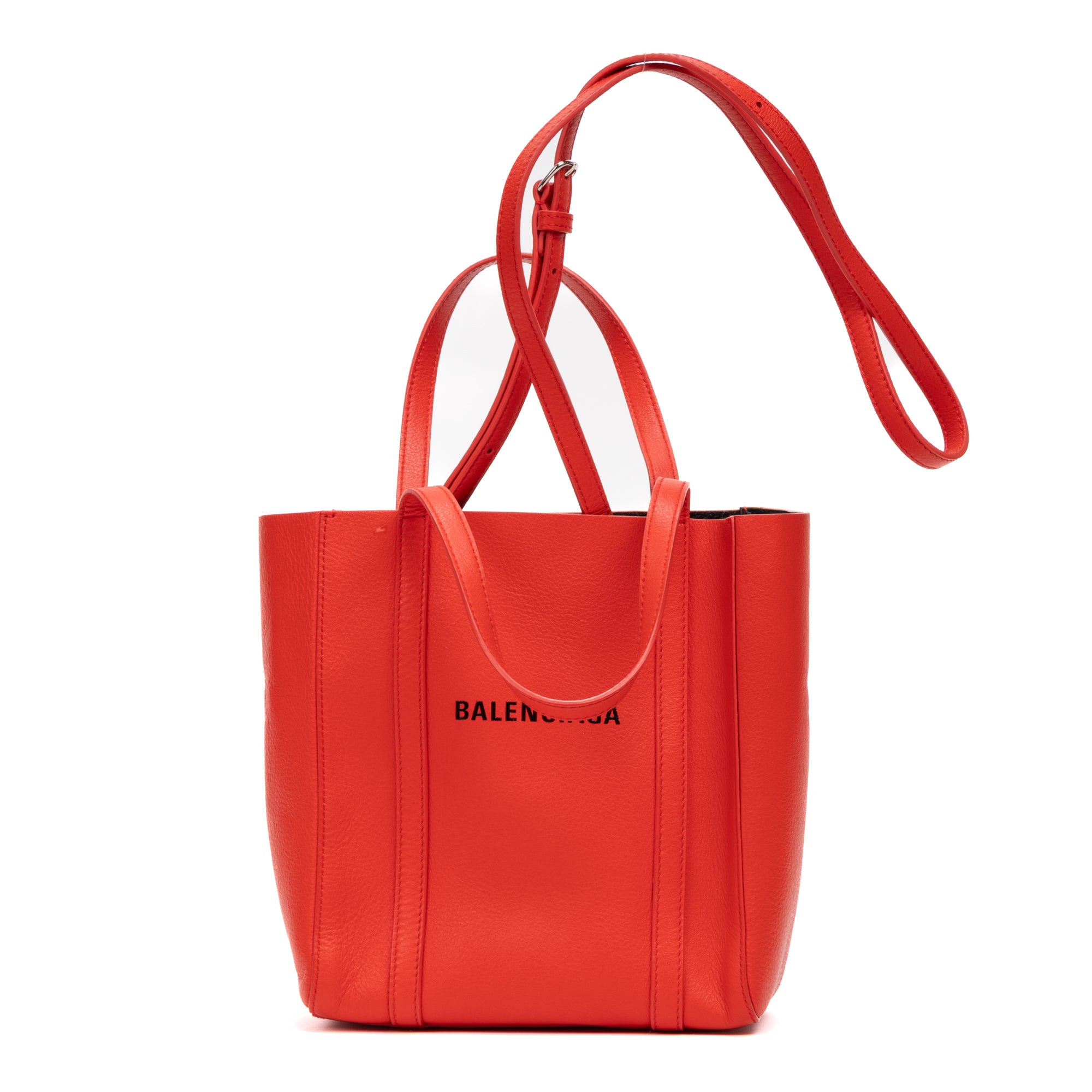 Handbag Everyday Tote XXS Red Calfskin Leather