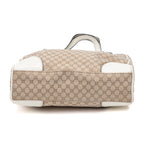 Shoulder Bag Tote Beige Monogram Canvas